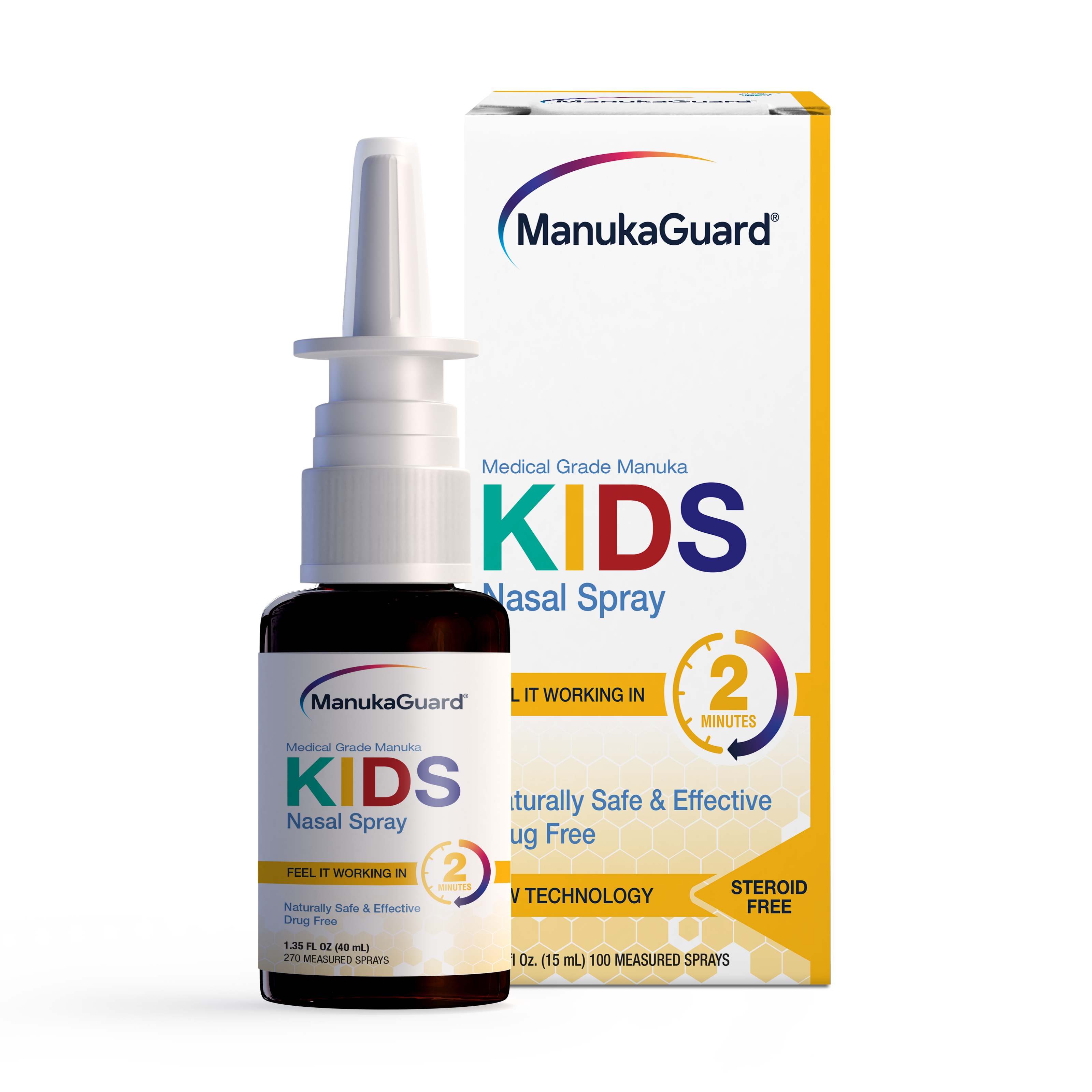 Kid's Nasal Spray, Medical Grade Manuka Honey