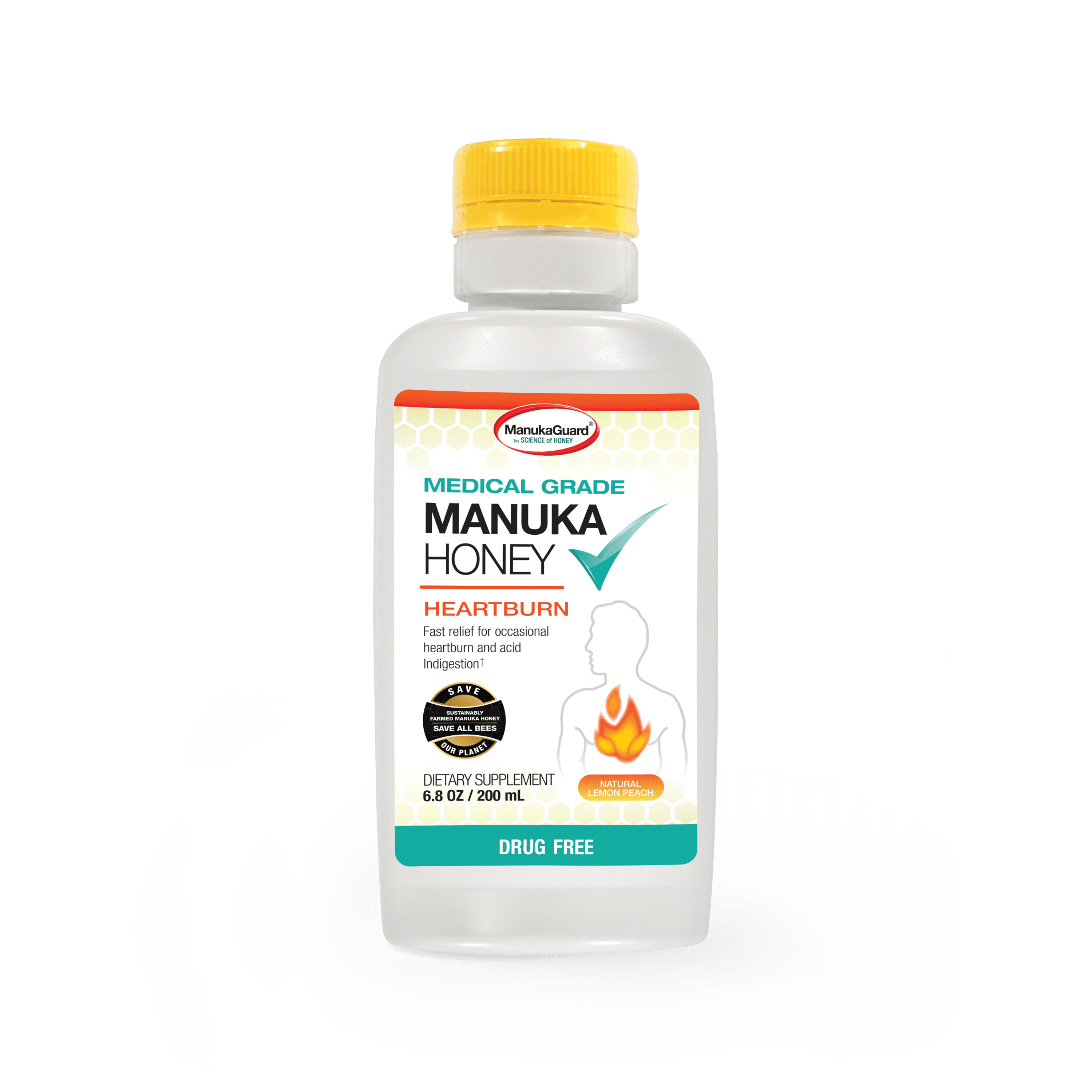 Heartburn Support Formula - ManukaGuard