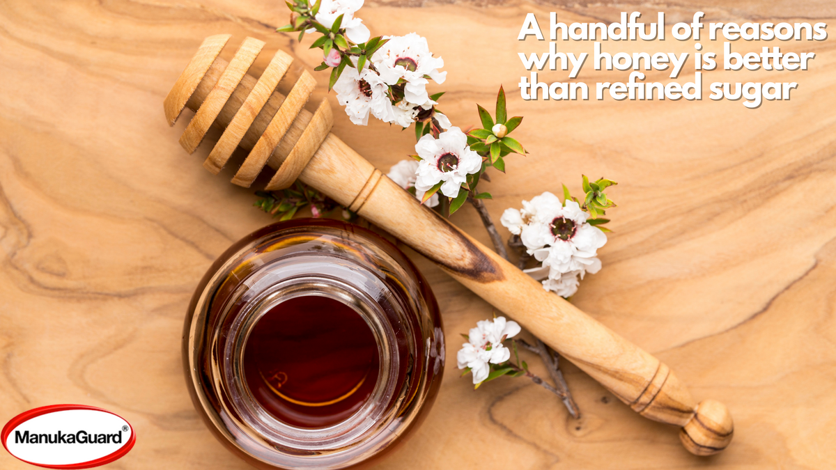 A Handful of Reasons Why Honey is Better than Refined Sugar