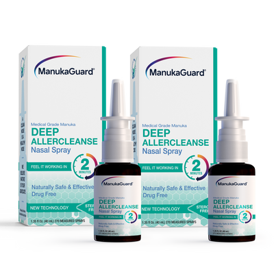 Deep Allercleanse Nasal Spray, 2-Pack Bundle