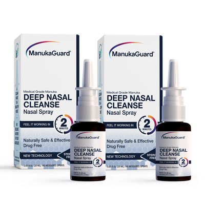 Deep Nasal Cleanse Nasal Spray, 2 Pack Bundle