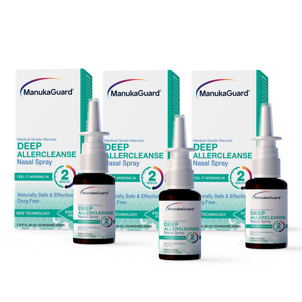 Deep Allercleanse Nasal Spray, 3-Pack Bundle
