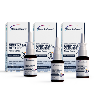 Deep Nasal Cleanse Nasal Spray, 3-Pack Bundle