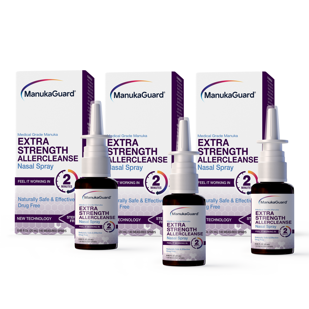 Extra Strength Allerclenase Nasal Spray, 3-Pack Bundle