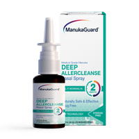 Deep Allercleanse Nasal Spray, Medical Grade Manuka Honey