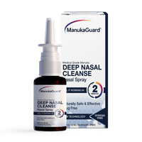 Deep Nasal Cleanse Nasal Spray, Medical Grade Manuka Honey