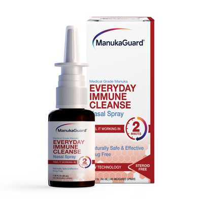 Everyday Immune Cleanse Nasal Spray, Medical Grade Manuka Honey