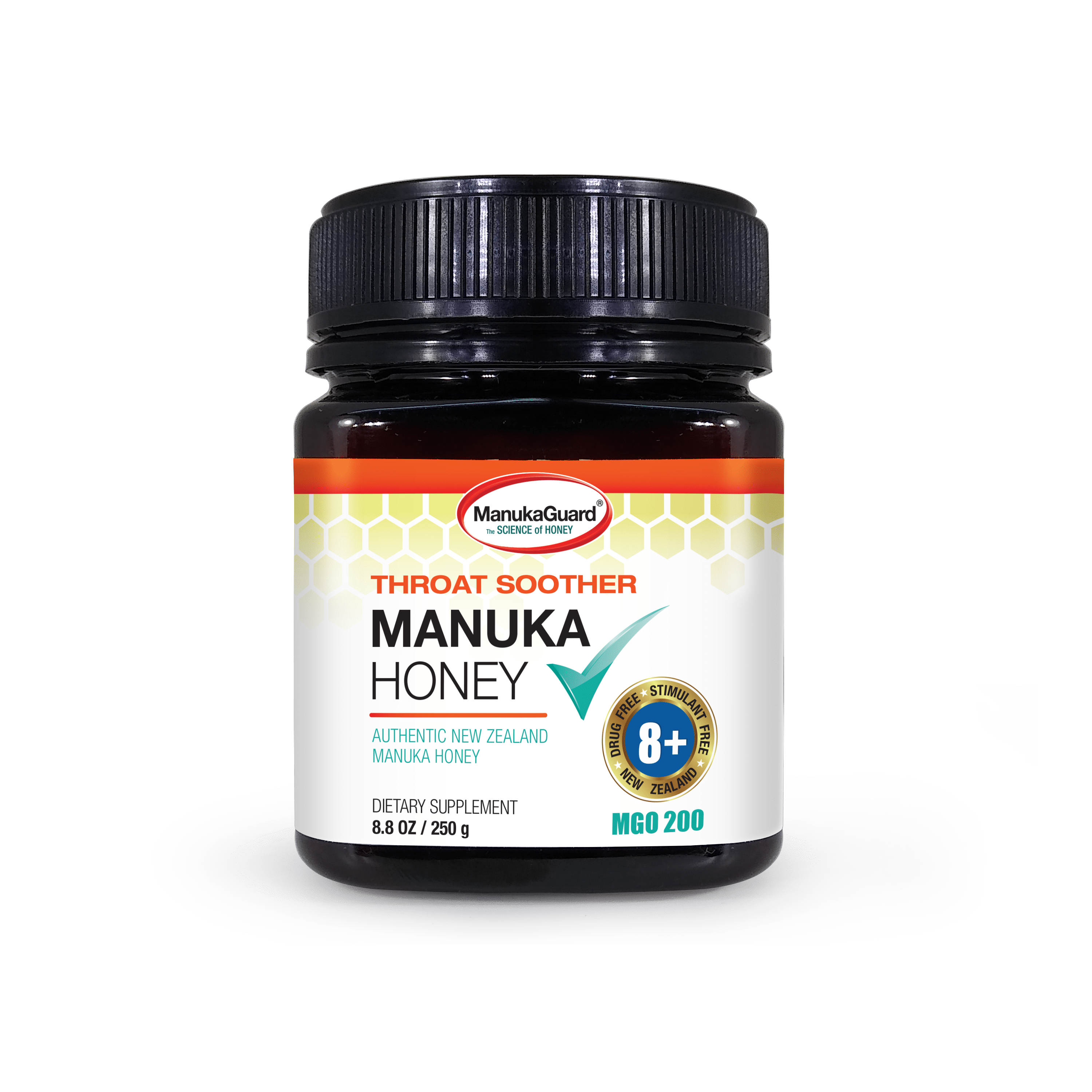 Mānuka Honey, Throat Soother